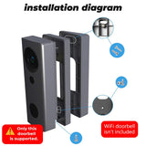 Adjustable Angle Doorbell Bracket for Household - Left and Right