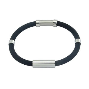 Adjustable Anti-Static Silicone Bracelet with Body Magnetic Sports Wristband