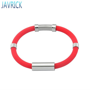 Adjustable Anti-Static Silicone Bracelet with Body Magnetic Sports Wristband