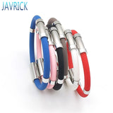Adjustable Anti-Static Silicone Bracelet with Body Magnetic Sports Wristband