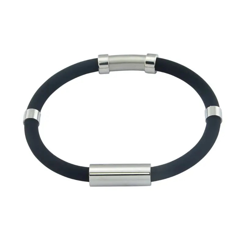 Adjustable Anti-Static Silicone Bracelet with Body Magnetic Sports Wristband