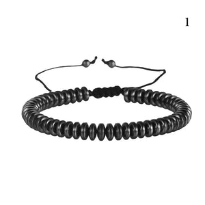 Adjustable Bracelet Bead Love Punk Charm Stone Bracelets Gallstone Woven
