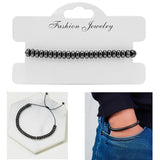 Adjustable Bracelet Bead Love Punk Charm Stone Bracelets Gallstone Woven
