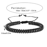 Adjustable Bracelet Bead Love Punk Charm Stone Bracelets Gallstone Woven