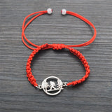 Adjustable Hand Woven Bigfoot Charms Bracelet