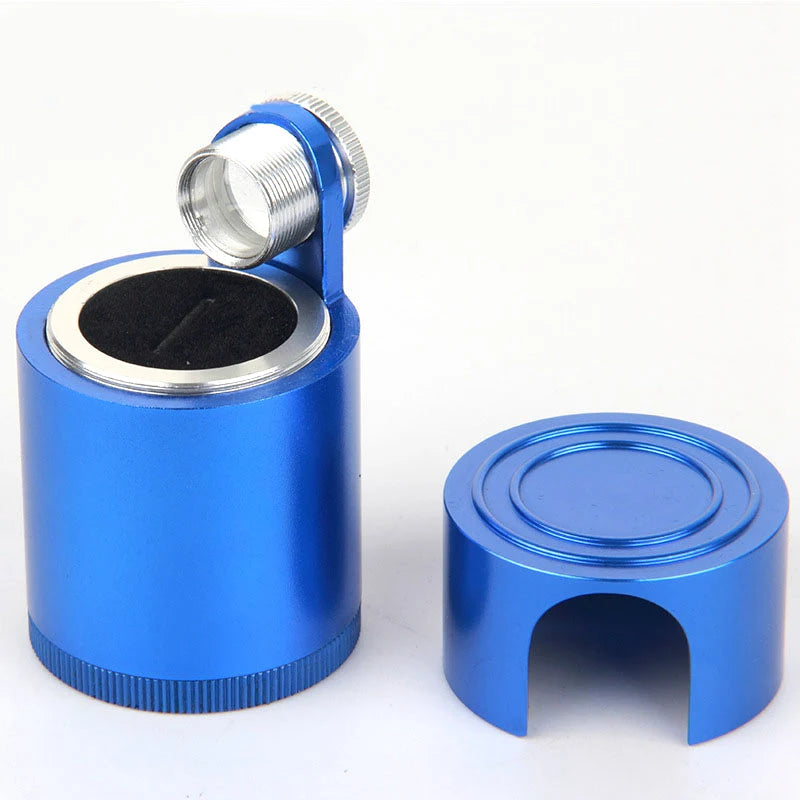 Adjustable Diamond Waist Mirror 10X Gem Stone Viewer Magnifier