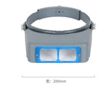 Adjustable Double Lens Headband Reading Magnifier 4 Magnification