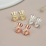 Heart Stud Back Lifters Earring Lifts Adjustable Ear Lobe Support