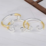 Adjustable Explosivea Couple Bracelet Monkey King Thai Silver Bracelet
