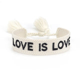 Adjustable Fabric Braided Bracelet Femme Tassel Bracelet