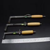 Gas Torch with Wood Handle - Adjustable Flame