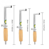 Adjustable Flame Gas Welding Torch Solder Wood Handle Jewelry Making Torch