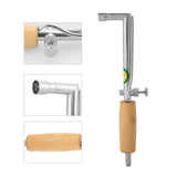 Adjustable Flame Gas Welding Torch Solder Wood Handle Jewelry Making Torch