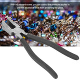 Adjustable Jewelry Making Pliers with Screw