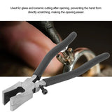 Adjustable Flat End Jewelry Pliers Glass Wire Drawing Pliers