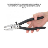 Adjustable Flat End Jewelry Pliers Glass Wire Drawing Pliers