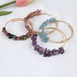 Adjustable Pearl Stone Crystal Cuff Bracelet Wedding Gift