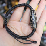Adjustable Hand Dzi Agates Bracelets - Many Patterns