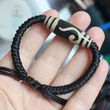 Adjustable Hand Dzi Agates Bracelets - Many Patterns