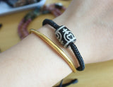Adjustable Hand Dzi Agates Bracelets - Many Patterns