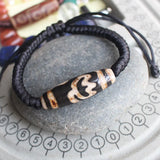 Adjustable Hand Dzi Agates Bracelets - Many Patterns