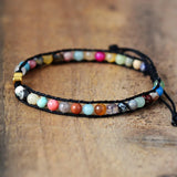 Adjustable Heart Bracelets Natural Stone Bracelet & Bangle
