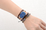 Adjustable Heart Bracelets Natural Stone Bracelet & Bangle