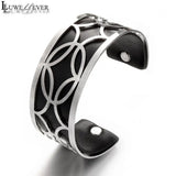 Adjustable Hollow Big Arm Cuff Armlet Armband Metal Bangle Bracelet