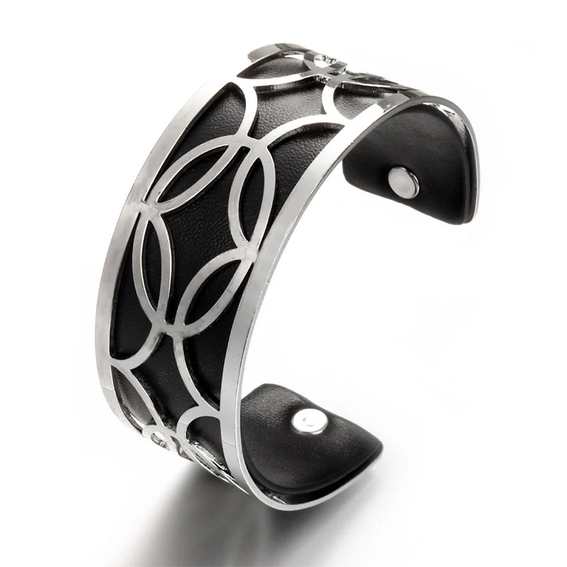 Adjustable Hollow Big Arm Cuff Armlet Armband Metal Bangle Bracelet
