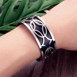 Adjustable Hollow Big Arm Cuff Armlet Armband Metal Bangle Bracelet