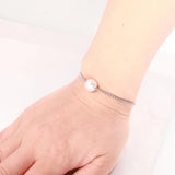 Adjustable Pearl Bracelets Women Link Friendship Bracelet