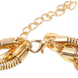 Adjustable Layered Bracelet Men Fashionable Alloy Bracelet Jewelry Accessory