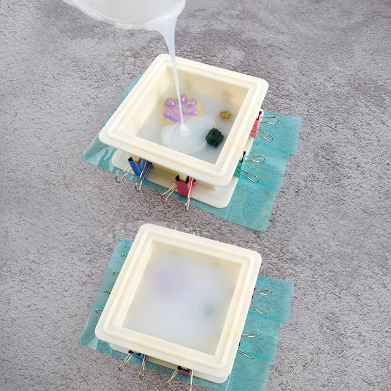 Adjustable Mold Housing Plastic Frame for Silicone Rubber Mold