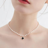 Adjustable Necklace Women Pearl Baroque Beads Freshwater Cultured Jewelry