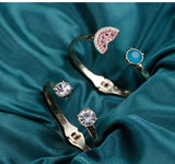 Adjustable Watermelon Bracelets Pair