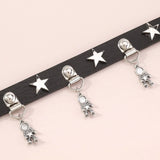 Adjustable Punk Choker Necklace Gothic Choker Collar