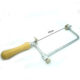 Adjustable Saw Bow With Wooden Handle Jewelry Saw Frame Hand Tools
