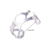 Adjustable Scissors Bracelet Stainless Steel Bangle
