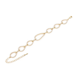 Adjustable Shinny Charm Bracelets for Women Party Jewelry Gift
