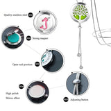 Adjustable Snake Chain Oil Diffuser Necklace