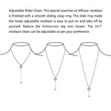 Adjustable Snake Chain Oil Diffuser Necklace