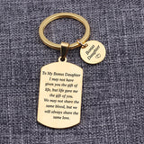 Adoption Gift Keyring Set & Bag Charm