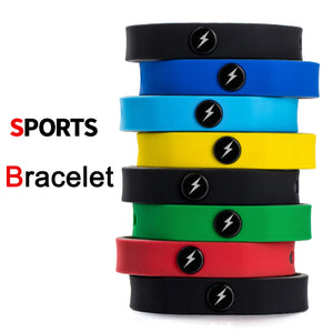 Adult Silicone Sports Lightning Bracelet Anti-Static Men Women