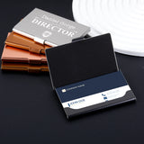 Customizable Metal Business Card Holder for Boyfriend