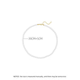 Glass Simulated Pearls Necklace For Women Multiple Specifications Choker
