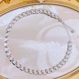 Rainbow Necklace Sweater Chain Female Brilliant Jewelry Girl Gift Party