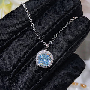Crystal Necklace Bright Zircon Girl Gift