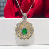 Elegant Emerald Necklace for Women - Perfect Holiday Gift