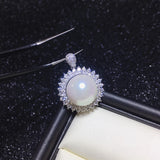 Zircon Diamond Pendant Necklace High Carbon Jewelry
