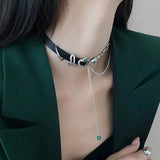 Advanced Sense Snake Necklace Cold Wind Choker Women's Temperament